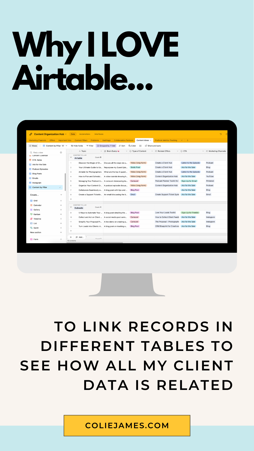 Airtable vs. Spreadsheets: Why Airtable Should Replace Your Spreadsheets